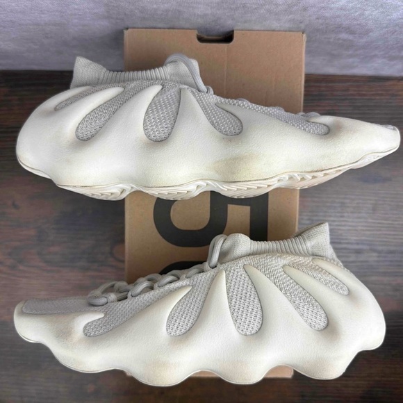 adidas gazelle silver green womens Yeezy 450 'Cloud White' main image 0